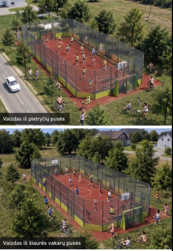Mazūriškių sporto aikštė nuotrauka